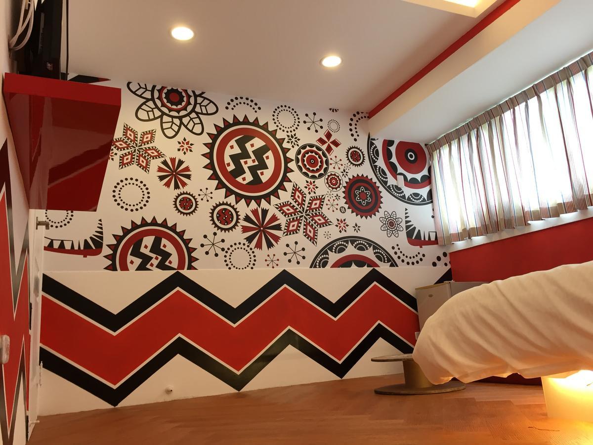 Color House Hostel Tajcshung Szoba fotó